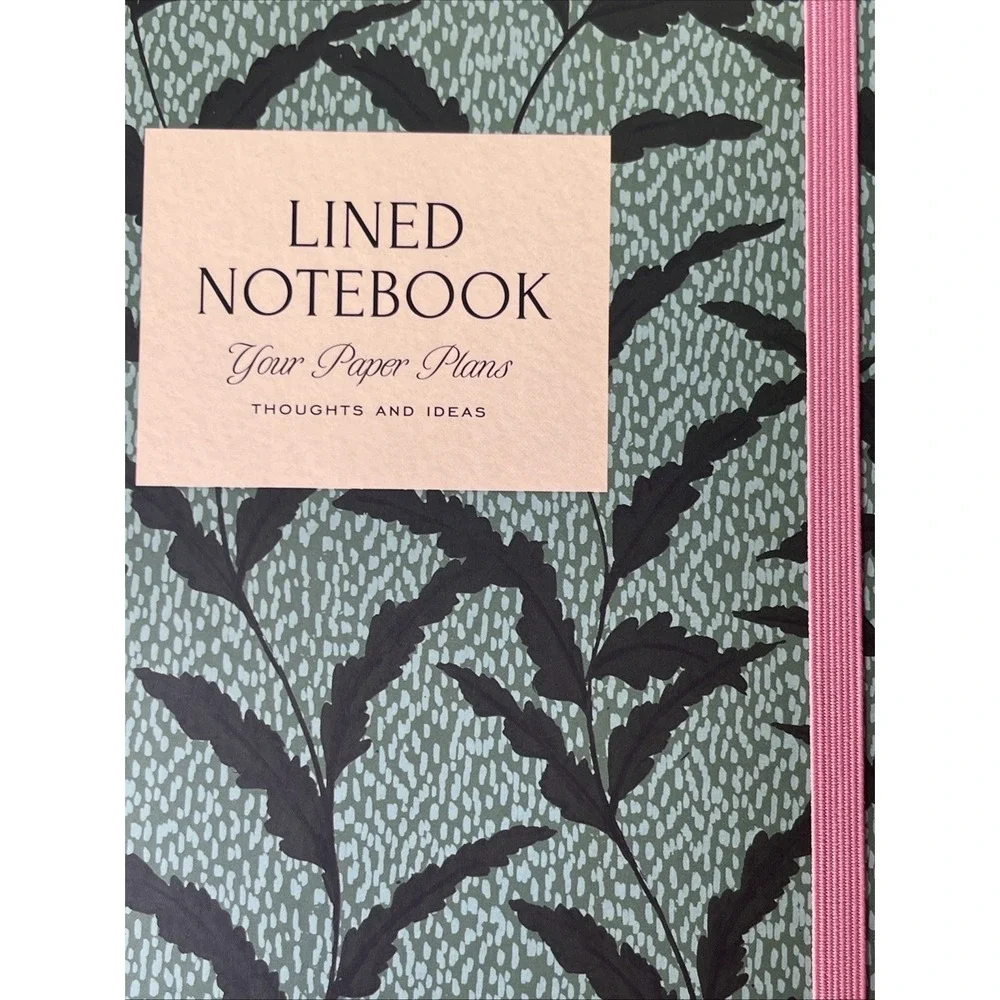 PAPIER LINED JOURNAL HARDCOVER SPIRAL BOUND NOTEBOOK 7.1